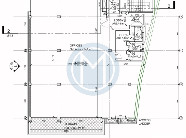 St Julians Offices To Let - Plan